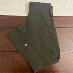 Lululemon fast and free cropped leggings